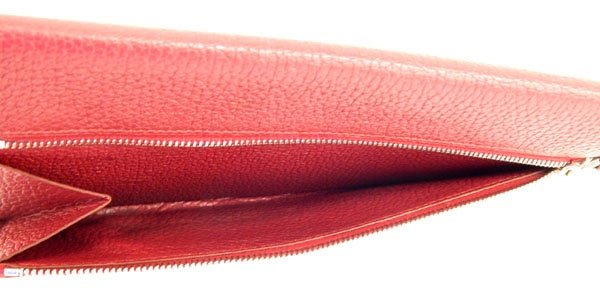 HERMES/エルメス ドゴンロング 財布 ボルドー - 安心保証・業界最安値の販売 福助